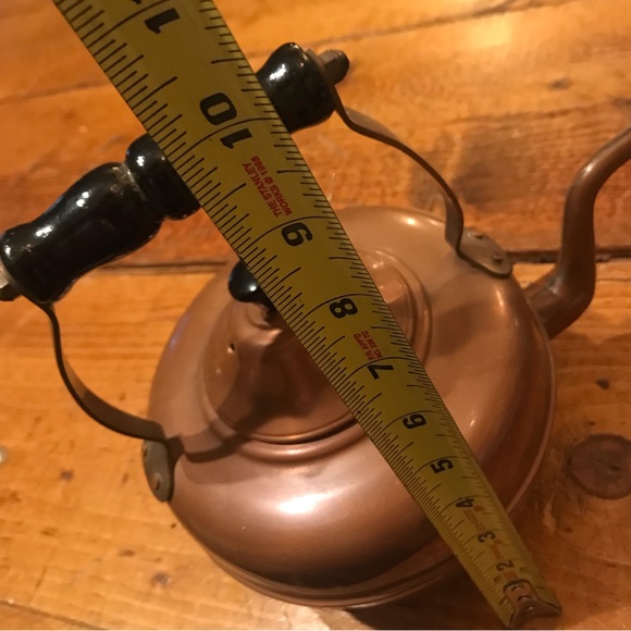 Copper Footed Tea Kettle - Picture 5 of 6